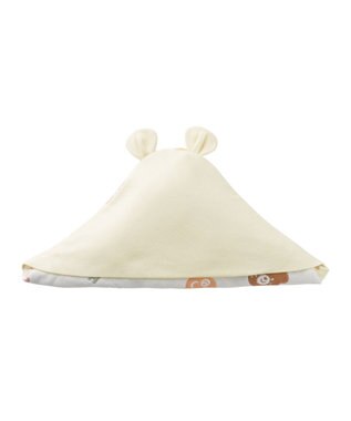 MIKI HOUSE HOT BISCUITS どうぶつ柄 6重織ガーゼケット マルチカラー