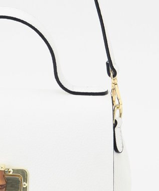 GRACE CONTINENTAL ROBERTA　PRIANIワンハンドルバッグ ホワイト