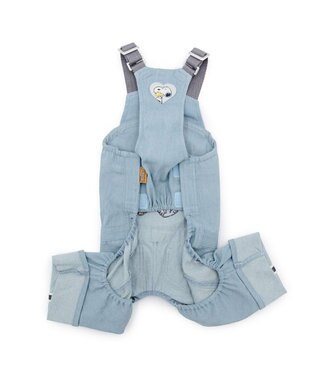 PET PARADISE スヌーピー ライトデニム オーバーオール 中型犬 大型犬 ライトインディゴブルー