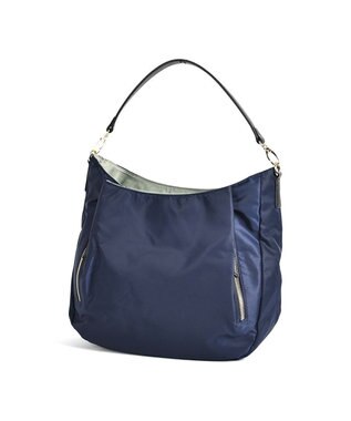 LA BAGAGERIE 【MONICA】ナイロン2WAYショルダーバッグ ネイビー