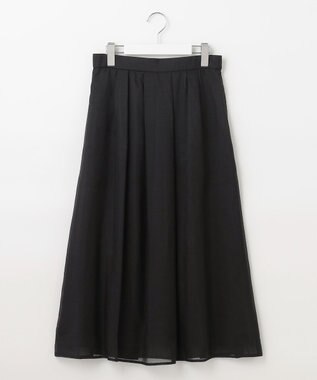 J.PRESS LADIES 【WEB限定カラーあり・洗える】 ブライトスパンボイル スカート ブラック系