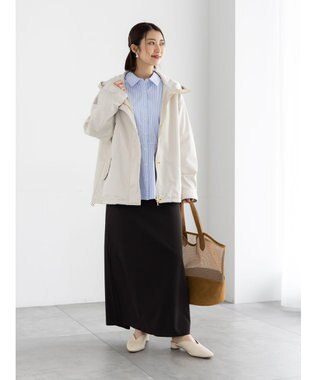 Te chichi ペプラムシャツ サックスブルー