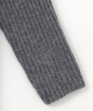 ANY L フラッフィーニットワンピース チャコール