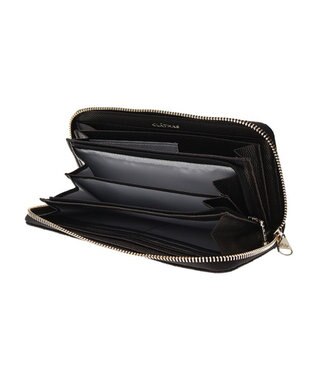 CLATHAS ベール ラウンド長財布 ブラック