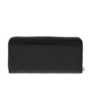 CLATHAS ベール ラウンド長財布 ブラック