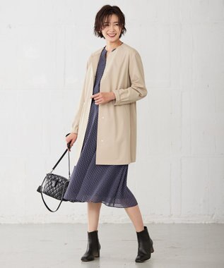 J.PRESS LADIES S 【洗える】 Geometric Print スカート ネイビー系5