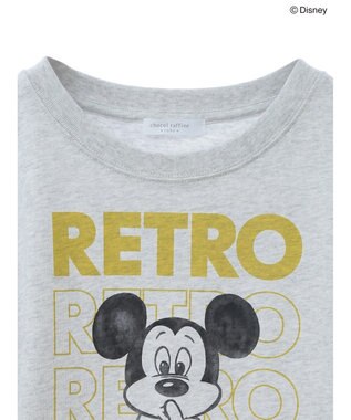 Green Parks ミッキーフレンド／袖フリルショート丈ＴＥＥ Oatmeal