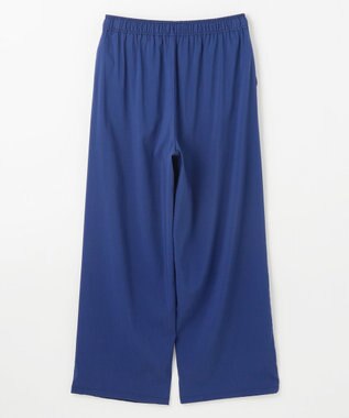 ANY 【新色追加/洗濯機可/ウエストゴム/接触冷感/UVケア/6色展開】清涼リラックスパンツ ブルー