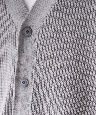 WEGO オーバーフィットカーディガン ライトグレー