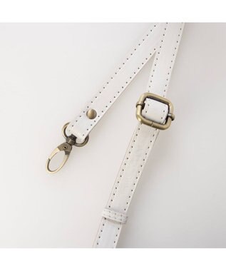 UNBILLION ピークスピーク PEAKS PEAK / 牛革パッチワーク口折れ2wayショルダー アイボリー