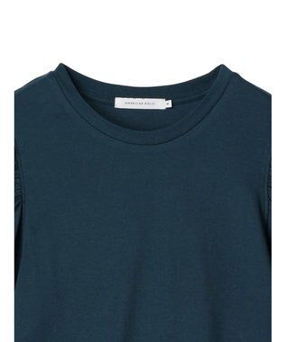 AMERICAN HOLIC ドルマンギャザー７分袖カットプルオーバー Ivory