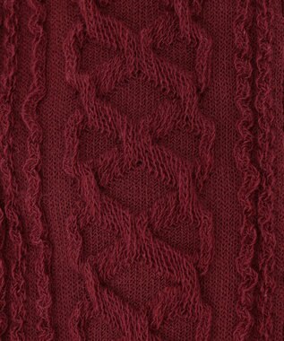 ANY KIDS ハイソックス（マルチリボン） ワイン