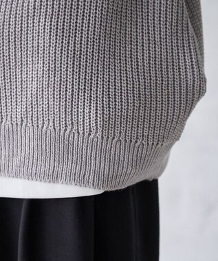 WEGO オーバーフィットカーディガン ライトグレー