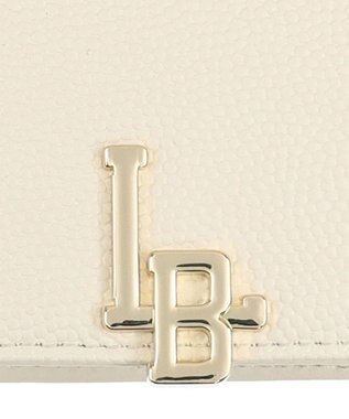 LANVIN en Bleu エルヴィー BOX小銭入れ アイボリー