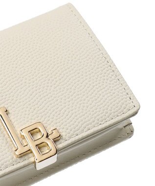 LANVIN en Bleu エルヴィー BOX小銭入れ アイボリー