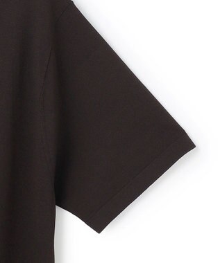 23区 L 【先行予約/Lサイズ限定】レーヨンポリエステルストレッチ ニット フレア ワンピース ダークブラウン系