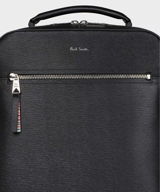 Paul Smith ストローグレインレザー リュック ブラック