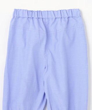 組曲 KIDS 【110-140㎝】 クロップドカフスパンツ サックスブルー