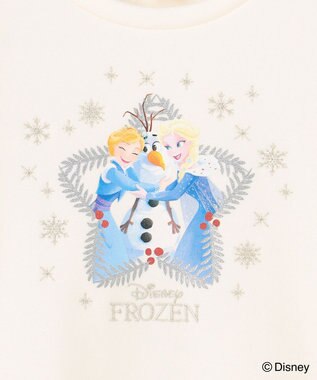 ANY KIDS 【ディズニー/FROZEN】裏シャギー トレーナー エクリュ