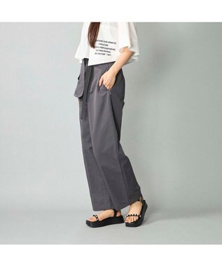 MODE ET JACOMO <noyau>パールデザイン厚底スポーツサンダル ブラック