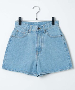 WEGO 台形デニムショートパンツ デニム淡色