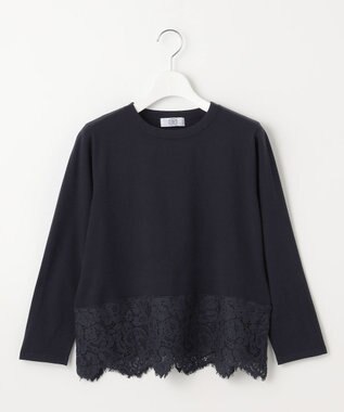 J.PRESS LADIES 【WEB限定カラーあり・洗える】RACY DECOR ニット 【WEB限定】ネイビー系