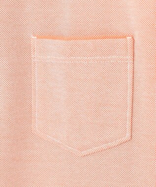 JOSEPH ABBOUD 【日経スタイルマガジン掲載・KAHALAコラボ・高機能】カハラ アロハ ダディ 半袖 ポロシャツ ライトオレンジ系