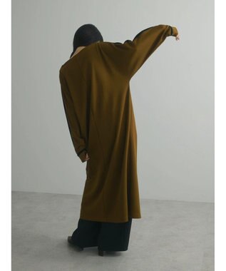 Green Parks armonia．ダンボール配色ワンピース Khaki