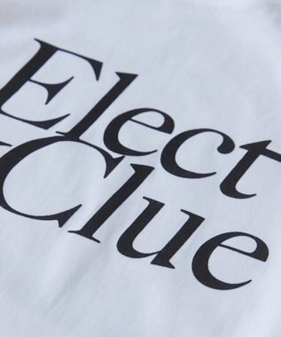 WEGO 【ANGIE VINTAGE】フロッキーロゴプリントロンT ホワイト