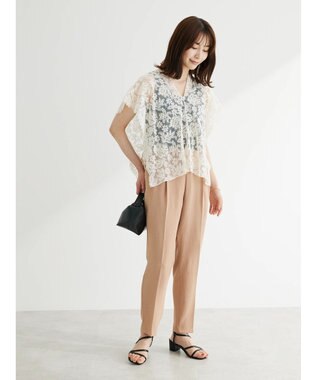 Green Parks ・ＥＬＥＮＣＡＲＥ　ＤＵＥ　テーパードパンツ Orange