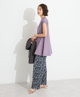 CRAFT STANDARD BOUTIQUE セルフカットイージープリーツパンツ B