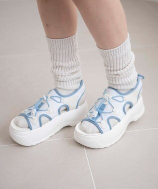 WEGO ボリュームスポーツサンダル 柄1