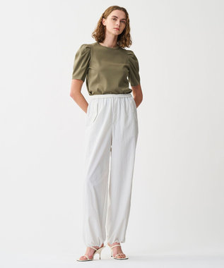 uncrave ライトプルーフナイロン パラシュートパンツ グレージュ