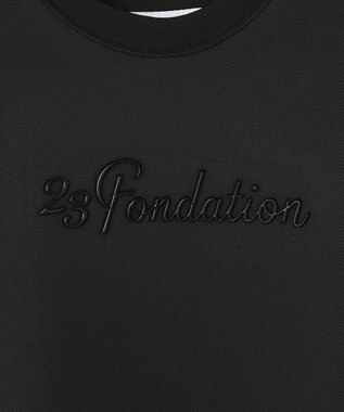 23区GOLF タウンユースにも使える【23Fondation/MEN】BASIC トレーナー ブラック系