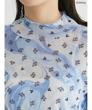 Green Parks Ｄｉｓｎｅｙ／シアーハイネックインナー Blue