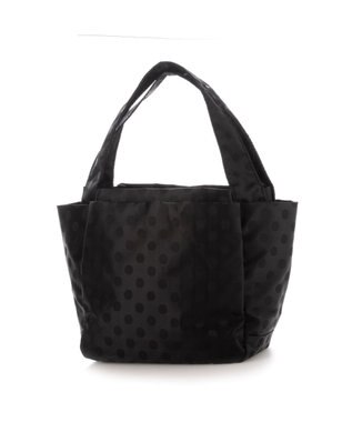 Y'SACCS 【Y’SACCS vous et】ドットジャカードトート Sサイズ ブラック