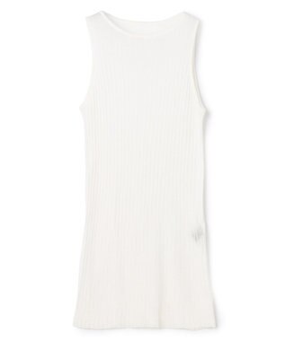 uncrave ランダムリブシアーニット タンクトップ