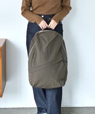 NIZYU KANO LIGHT NYLONリュック Lサイズ モカブラウン
