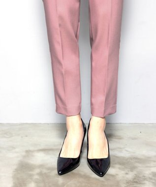 Tiaclasse 【洗える】テーパードパンツ ピンク