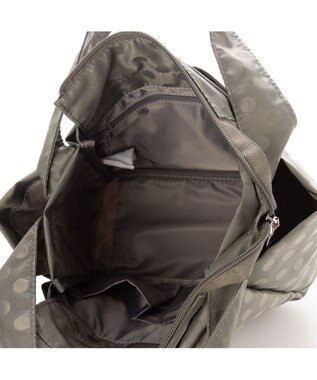 Y'SACCS 【Y’SACCS vous et】ドットジャカードトート Sサイズ グレー