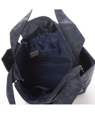 Y'SACCS 【Y’SACCS vous et】ドットジャカードトート Sサイズ ネイビー