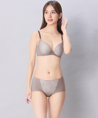 Wing ブラジャー 汗のベタつきや不快感を軽減 軽やかなつけごこち 背中すっきり 【夏のうすかるブラ】 春 夏 KB2873 ウイング／ワコール ブラウン