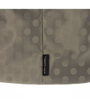 Y'SACCS 【Y’SACCS vous et】ドットジャカードトート Sサイズ グレー