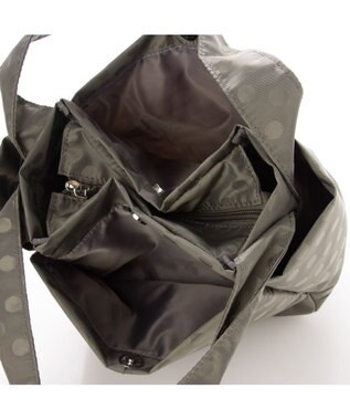 Y'SACCS 【Y’SACCS vous et】ドットジャカードトート Sサイズ グレー