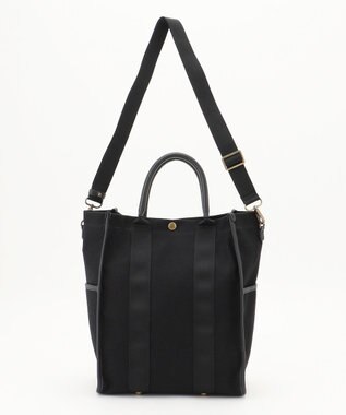 LA BAGAGERIE クラシックタテナガトート ブラック×ブラック