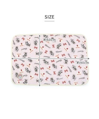 PET PARADISE ディズニー ミニー ケーキ ブランケット 90×60cm ピンク