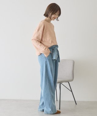 AMERICAN HOLIC 総レースプルオーバー Orange