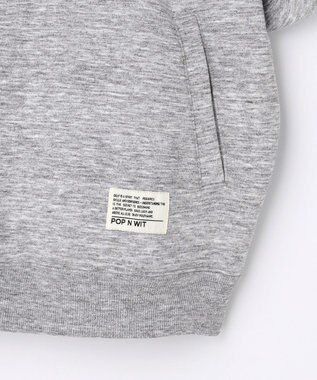 PW CIRCULUS 【WOMEN】ハーフジップ 裏毛スウェットトップス ゴルフウェア レディース グレー系