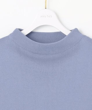 ANY SIS 【好印象企画】ニット セットアップ ライトブルー