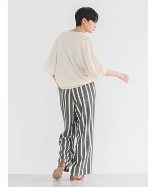 AMERICAN HOLIC ドルマンハイゲージニットプルオーバー Ivory